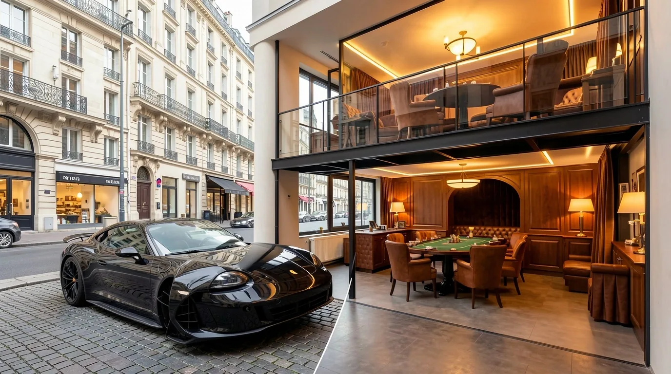 Atelier de detailing de précision et aperçu du salon privé Lanistom à Paris