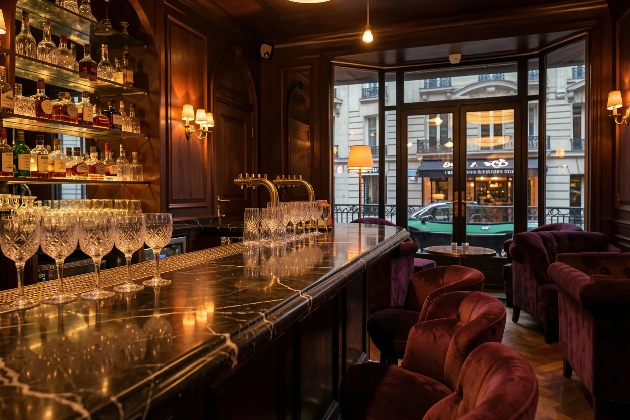 Espace Bar & Lounge de prestige au sein du club Lanistom