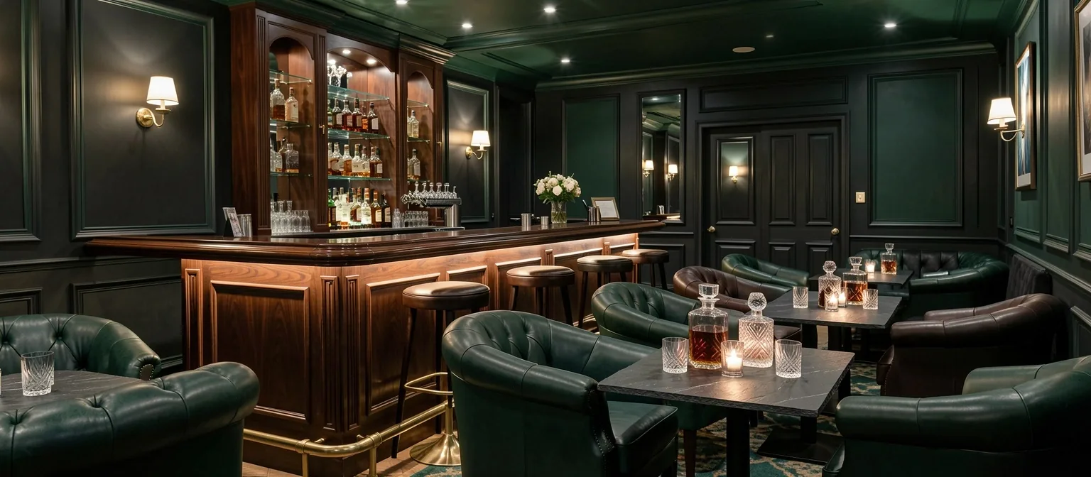 Vue d'ensemble du Bar et Lounge Lanistom à Paris