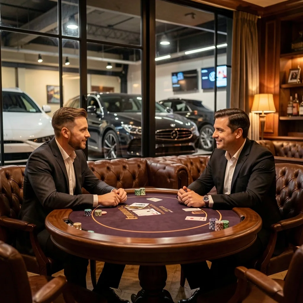 Échanges entre passionnés d'automobile et de jeu chez Lanistom