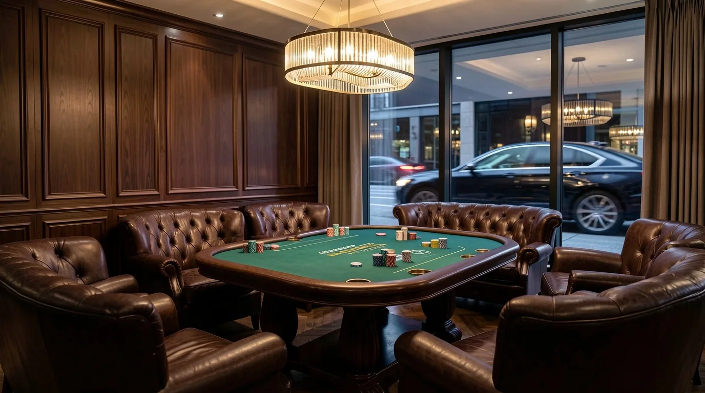 Salon de poker privatisé pour groupes et entreprises